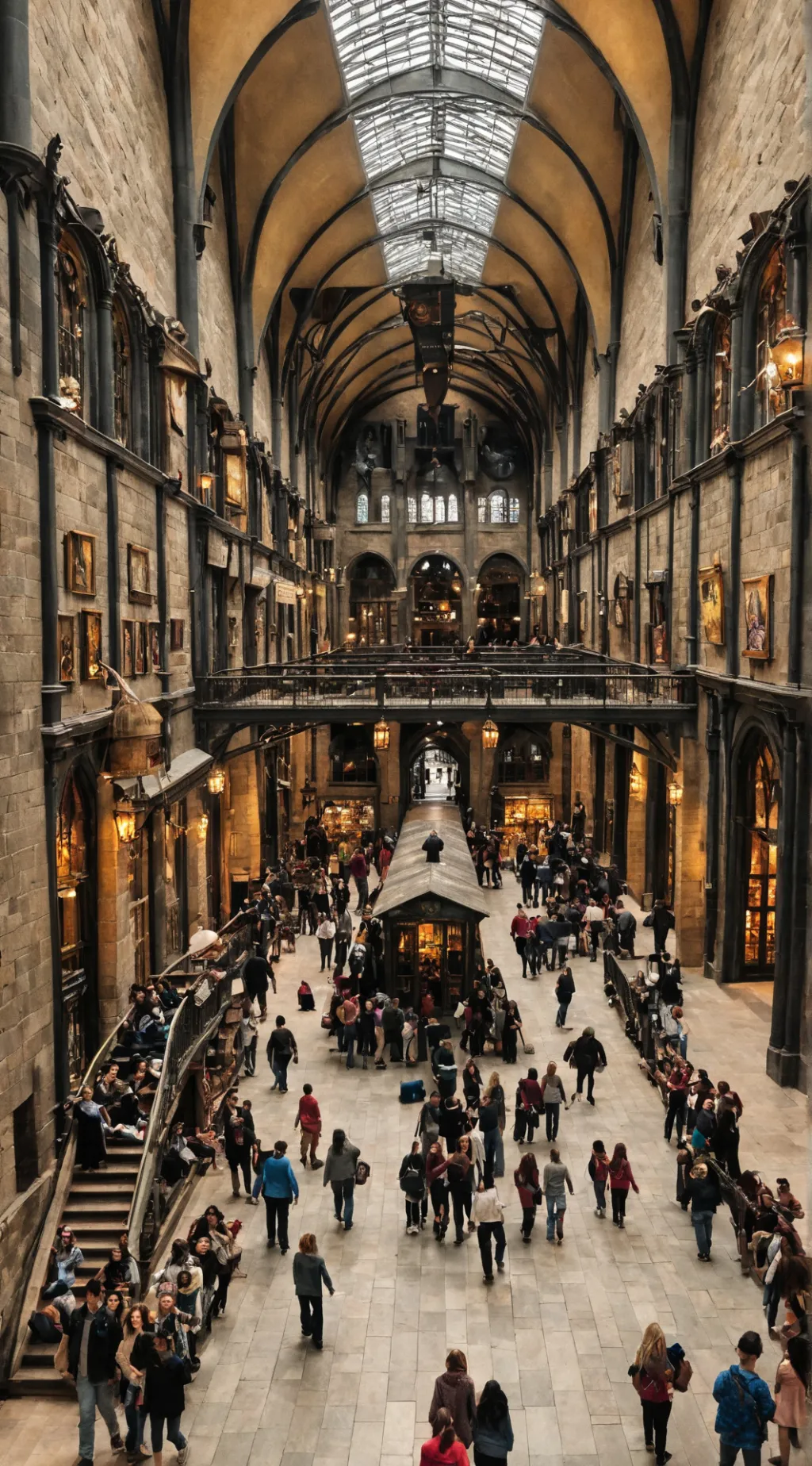 ai character: hp mall background