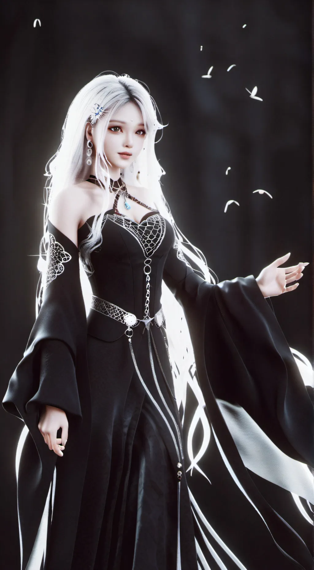 ai character: MHA prom background