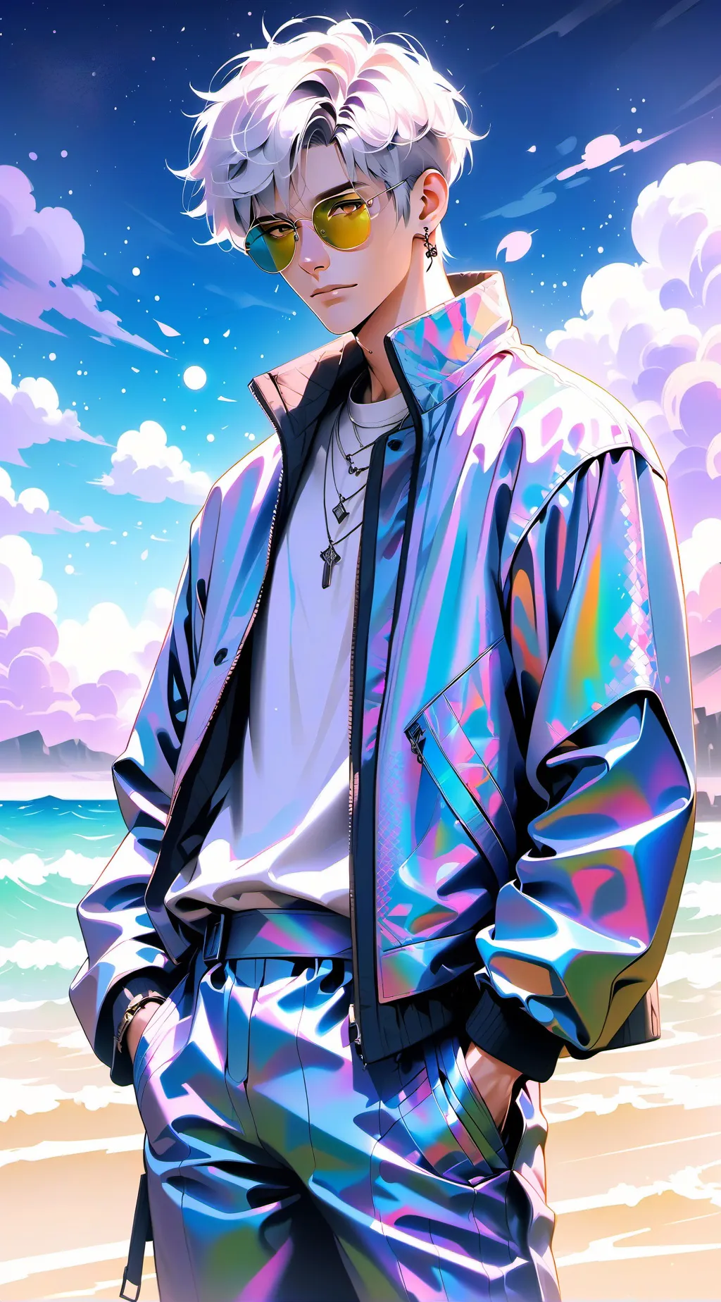 ai character: Jake 🏳️‍🌈 background