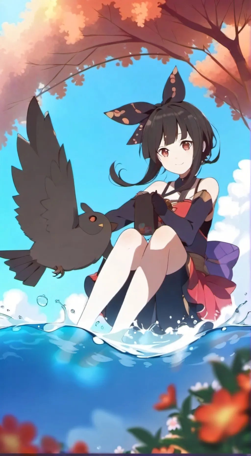 ai character: Namorada fiel background