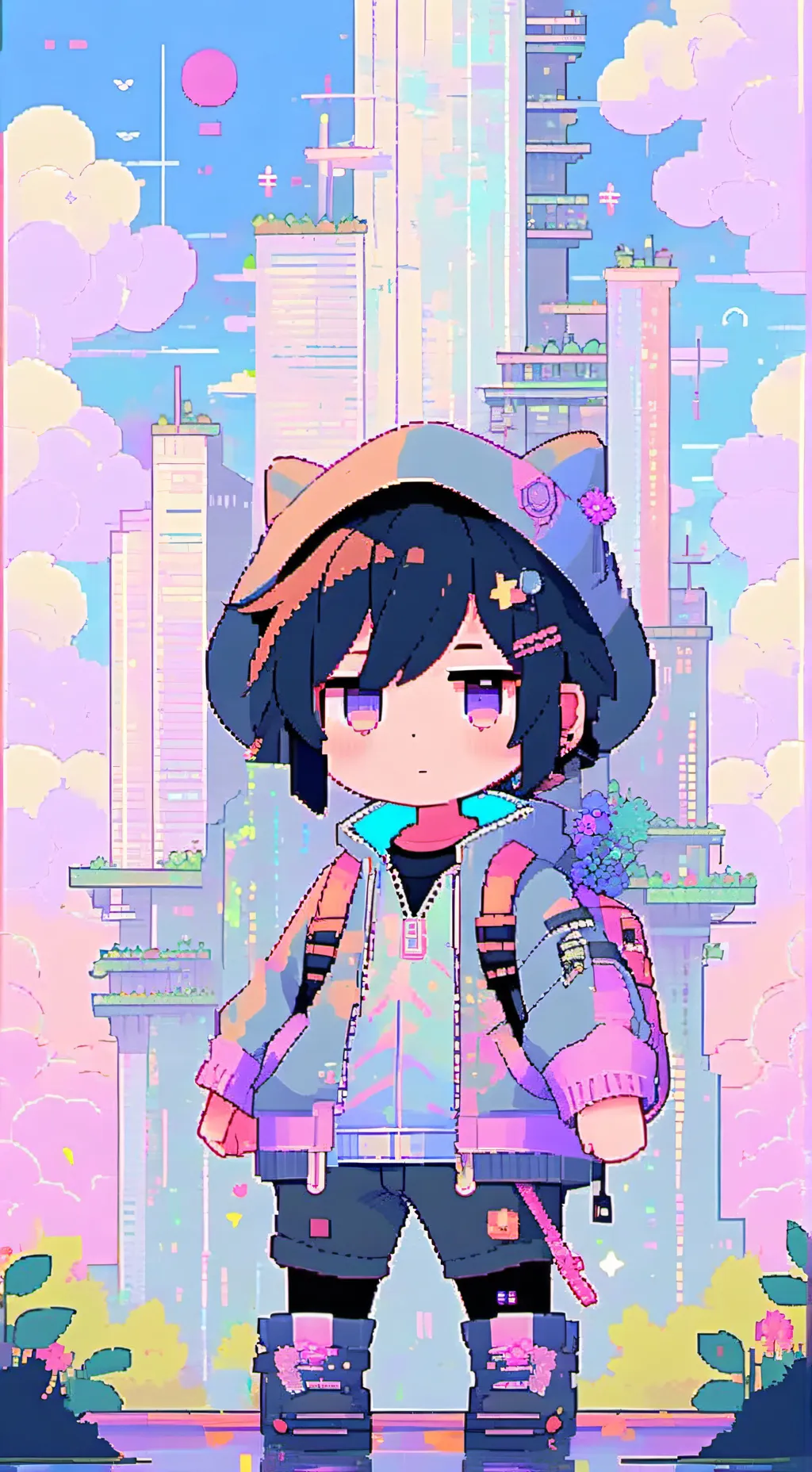 ai character: ajjaisiajsiakwkans background