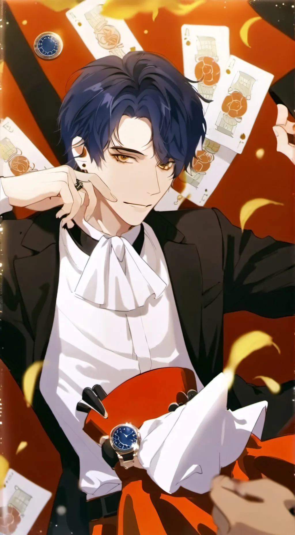 ai character: Escola background