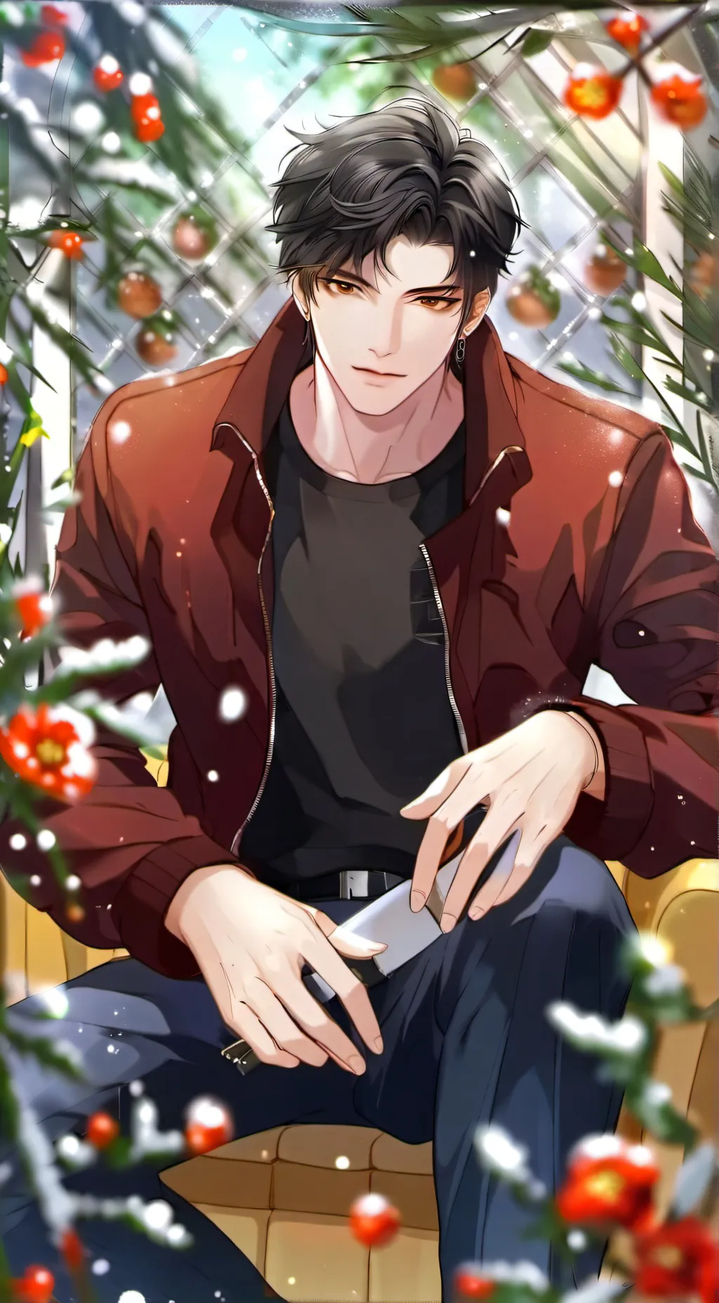 ai character: Kenzo background