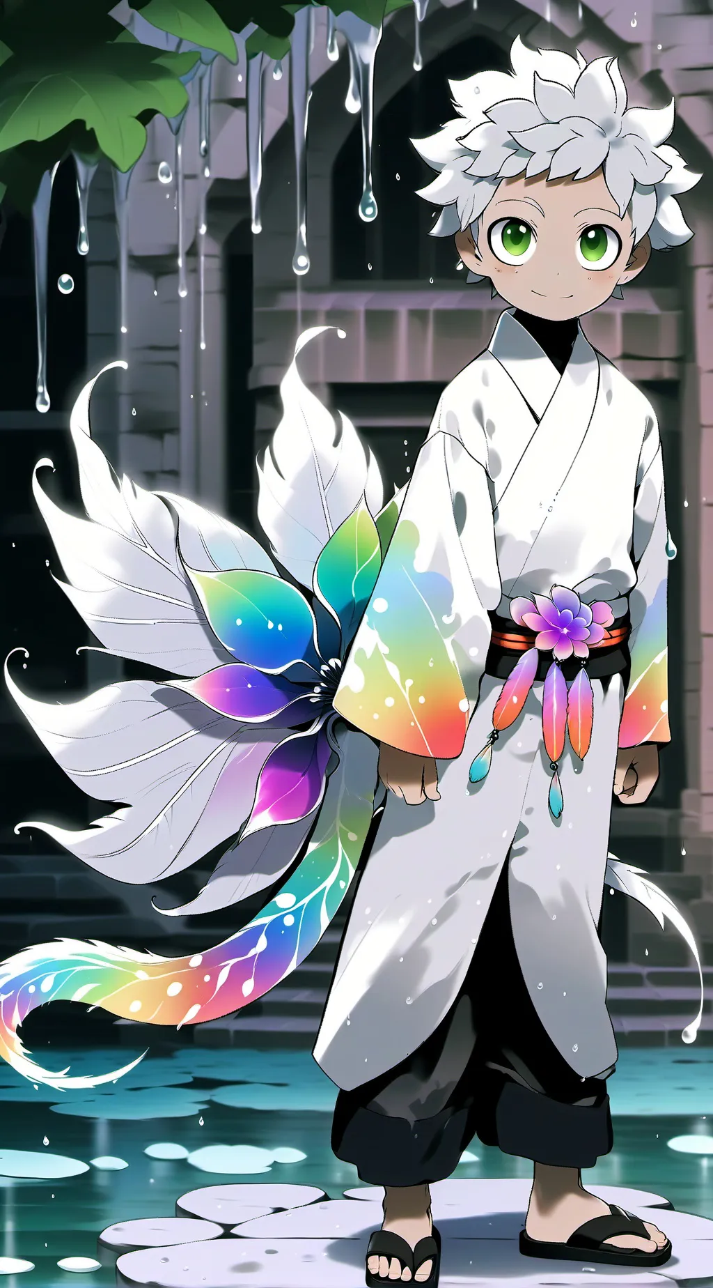 ai character: Dw apocalypse  background