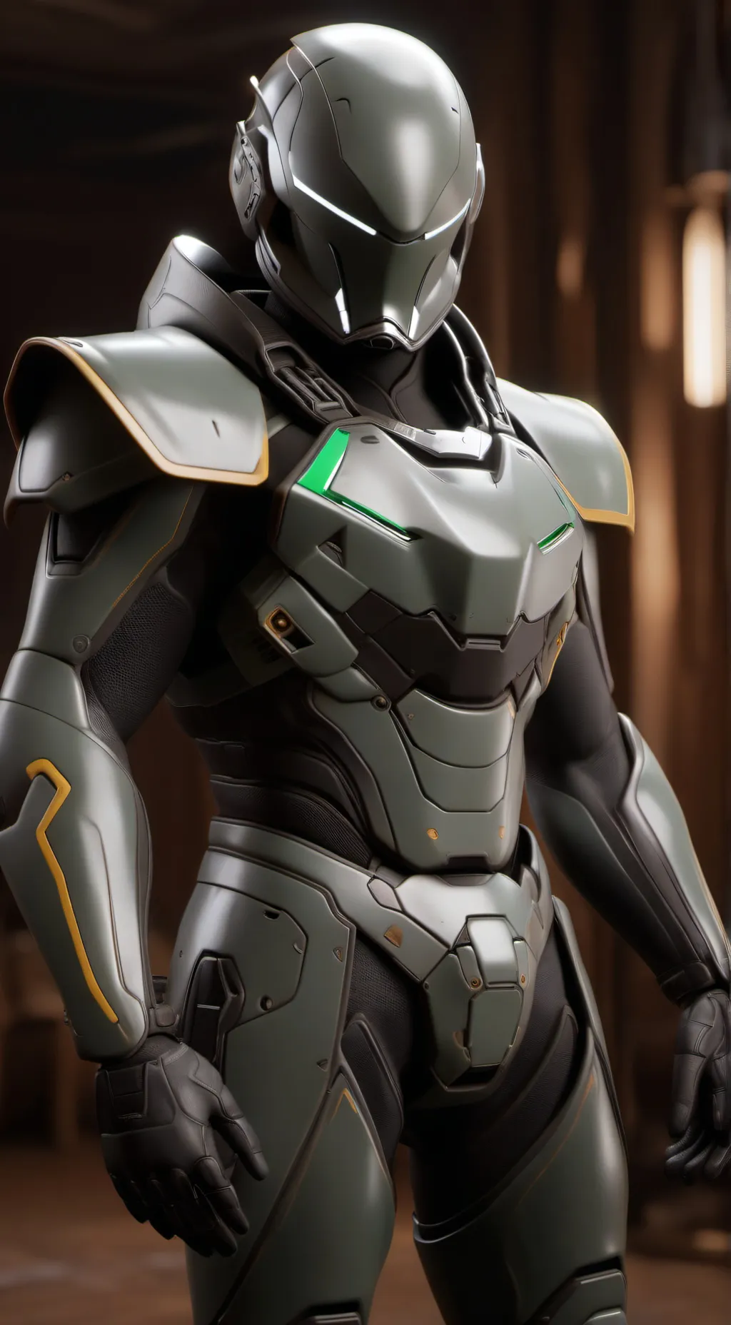 ai character: Robot indistrutti background