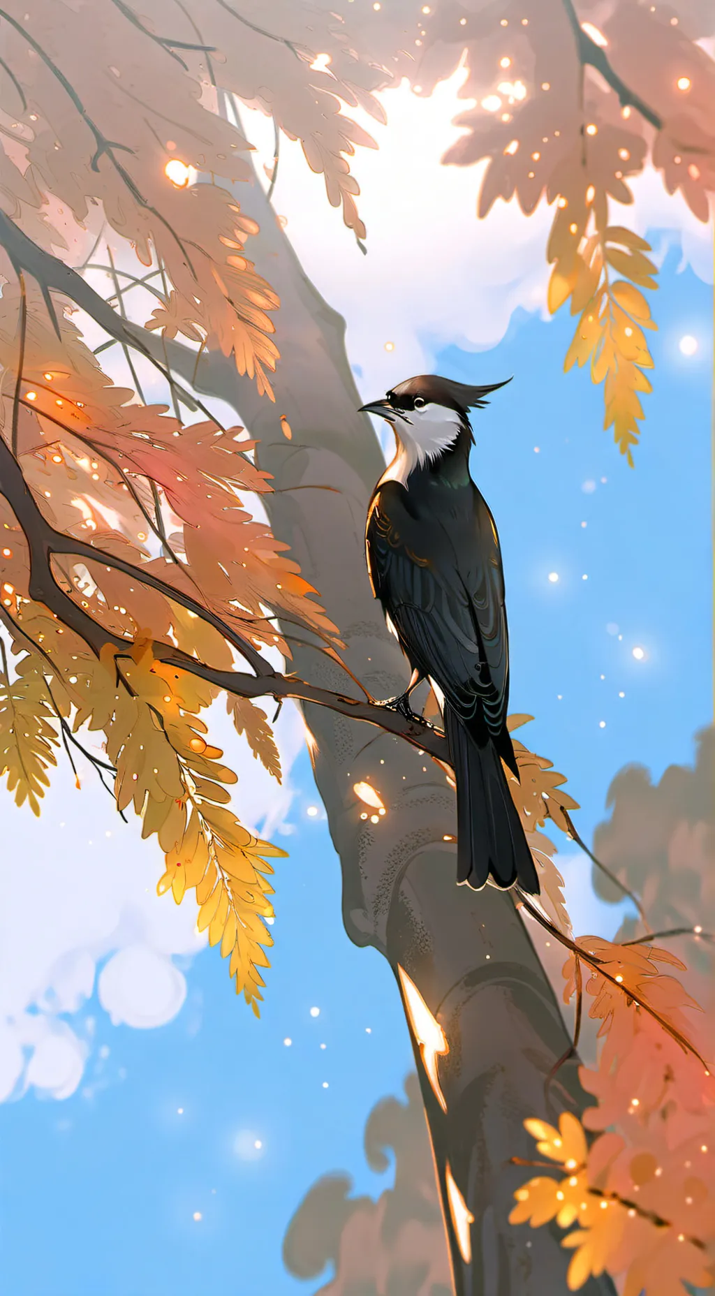 ai character: Луна background