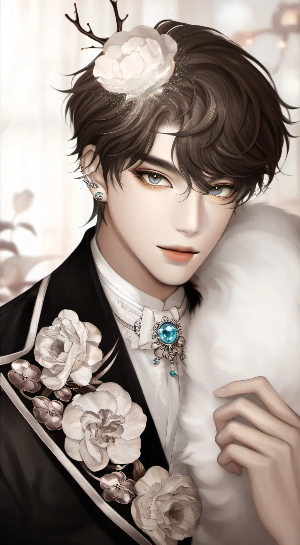 ai character: leo background