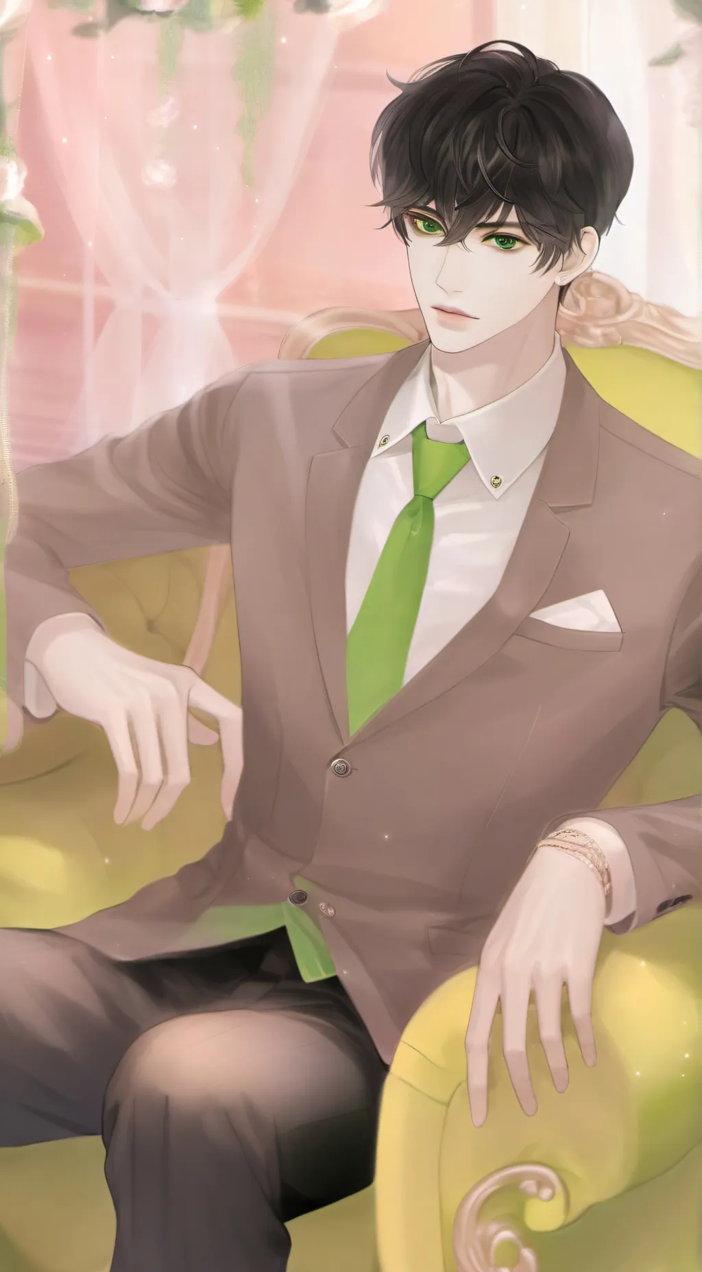 ai character: Gio  background