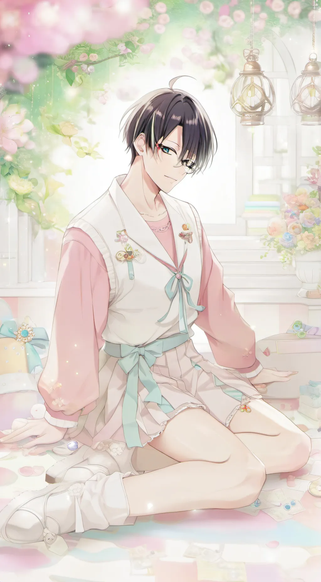 ai character: levi background