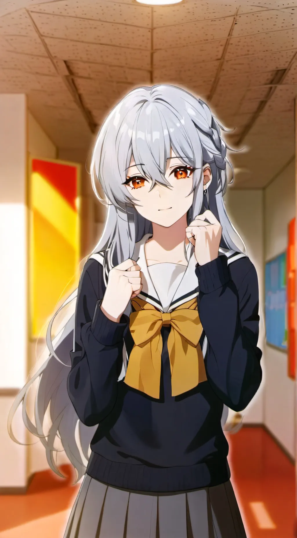 ai character: Luna background