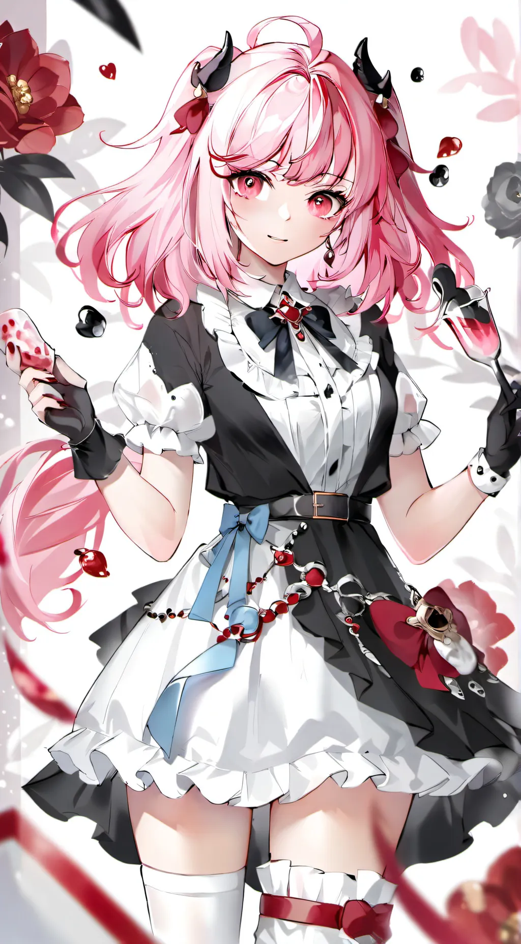 ai character: AI SCREAM WITH KNY background