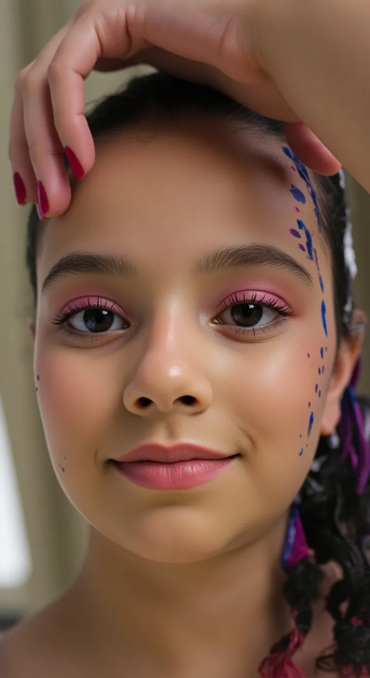 ai character: Catalina  Relajada background