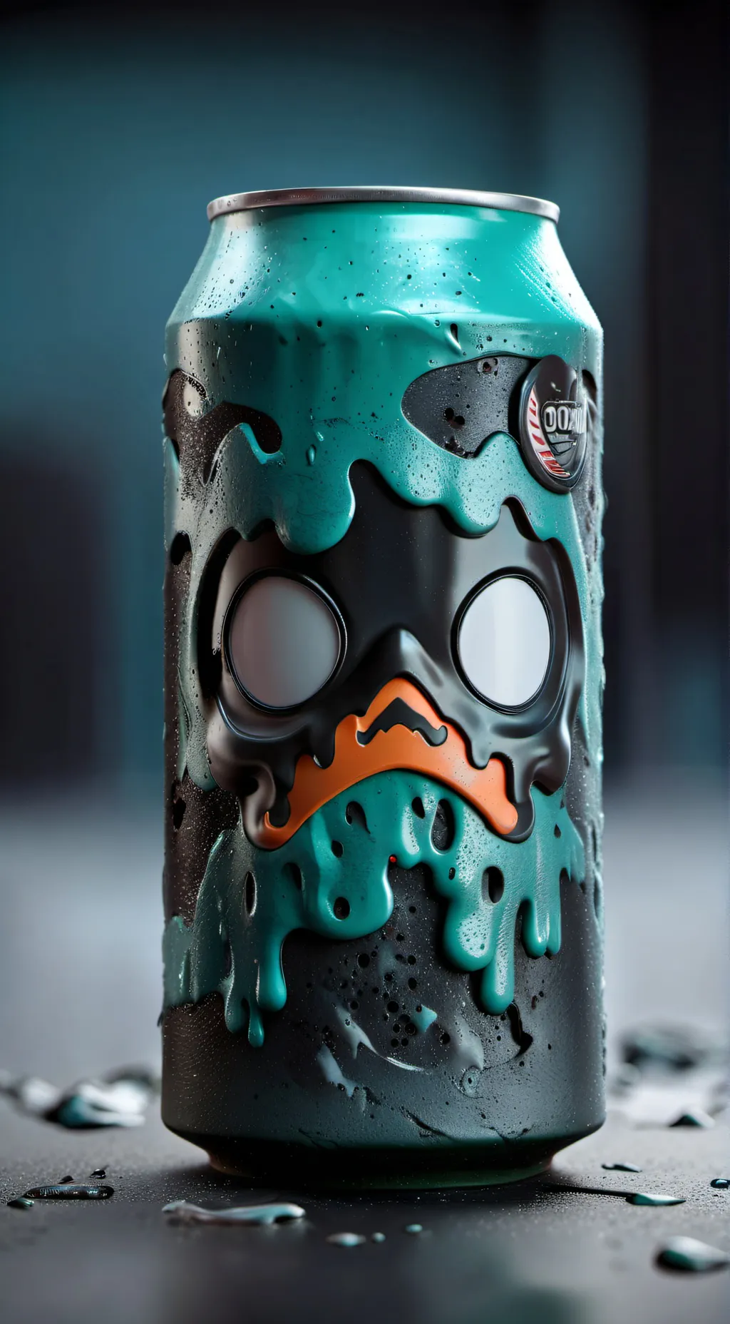 ai character: Fizzy soda  background