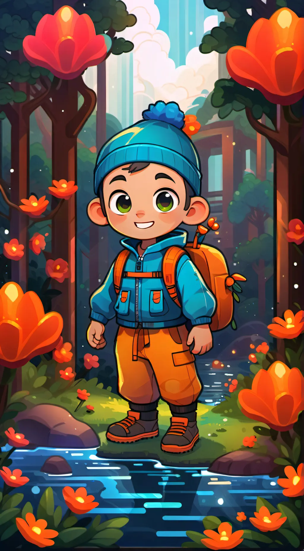 ai character: JJ background