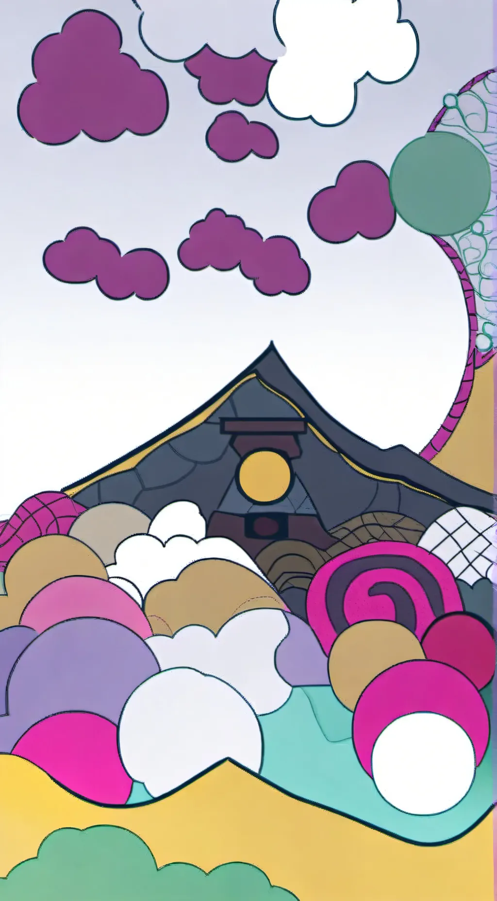 ai character: Dandys world;> background