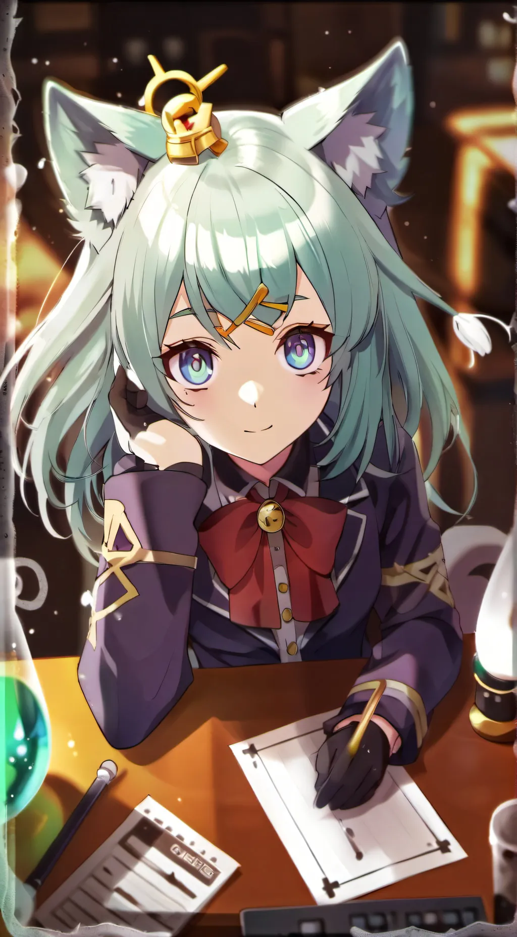 ai character: Alisha (your gf) background