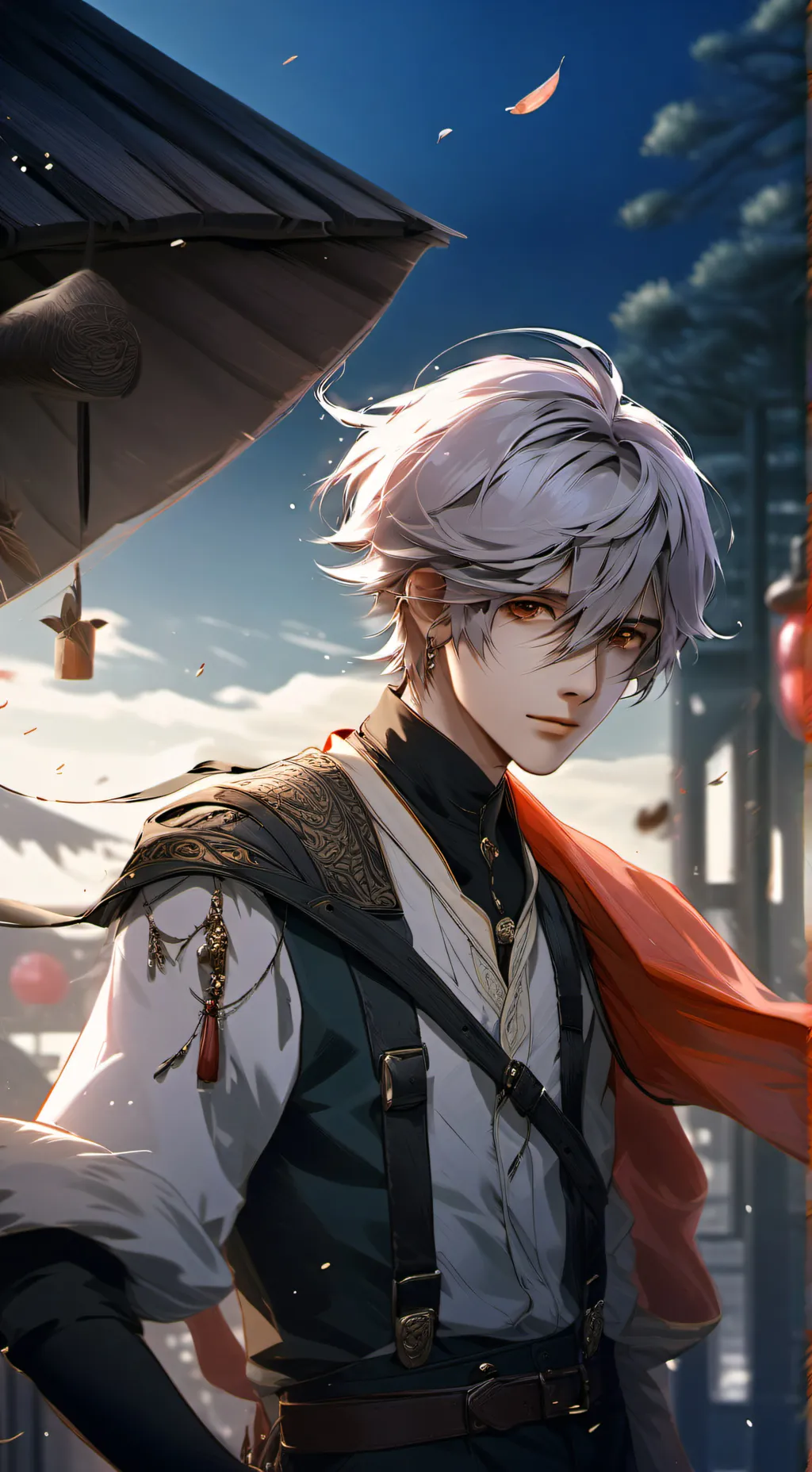 ai character: adrian  background