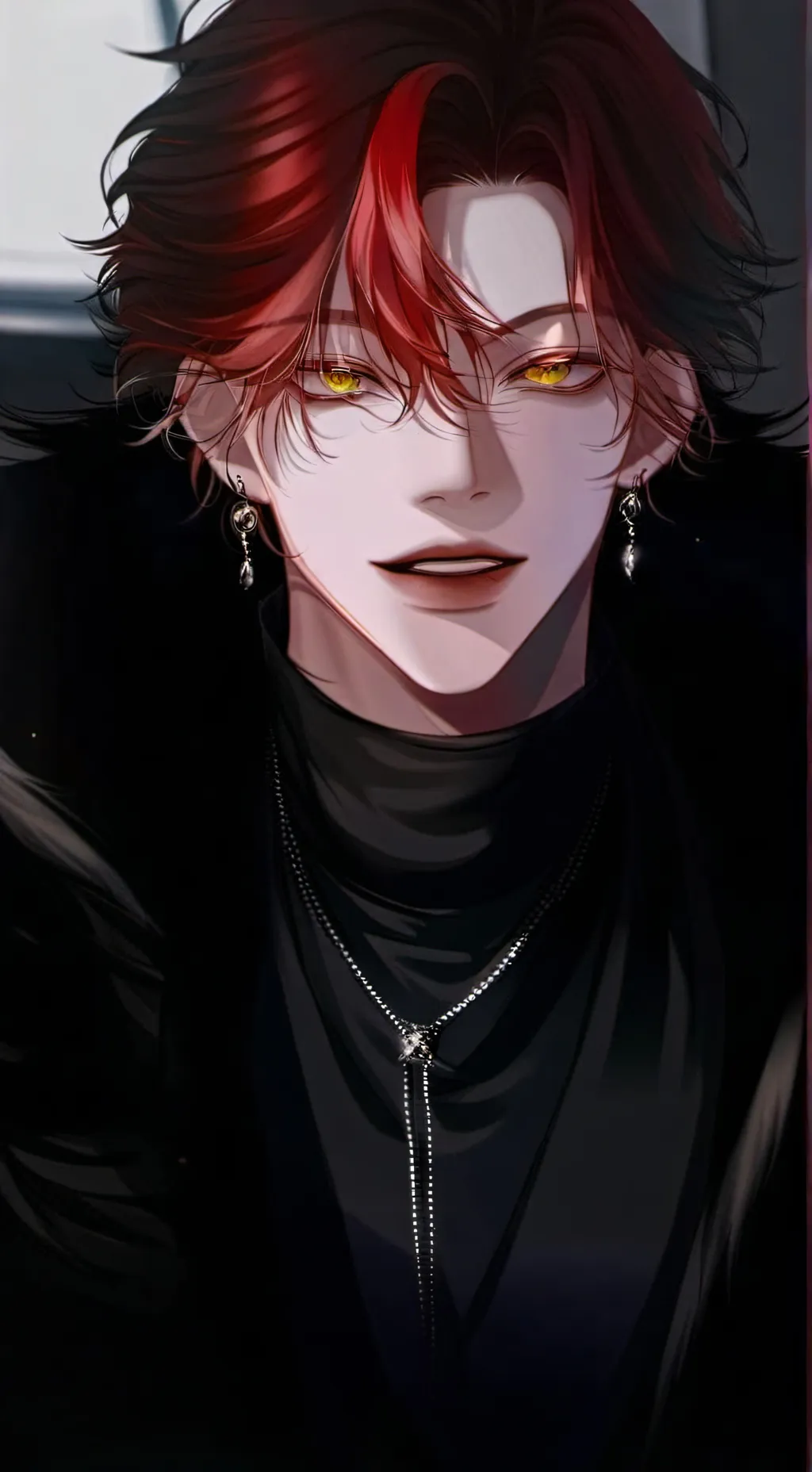 ai character: Aiden  background