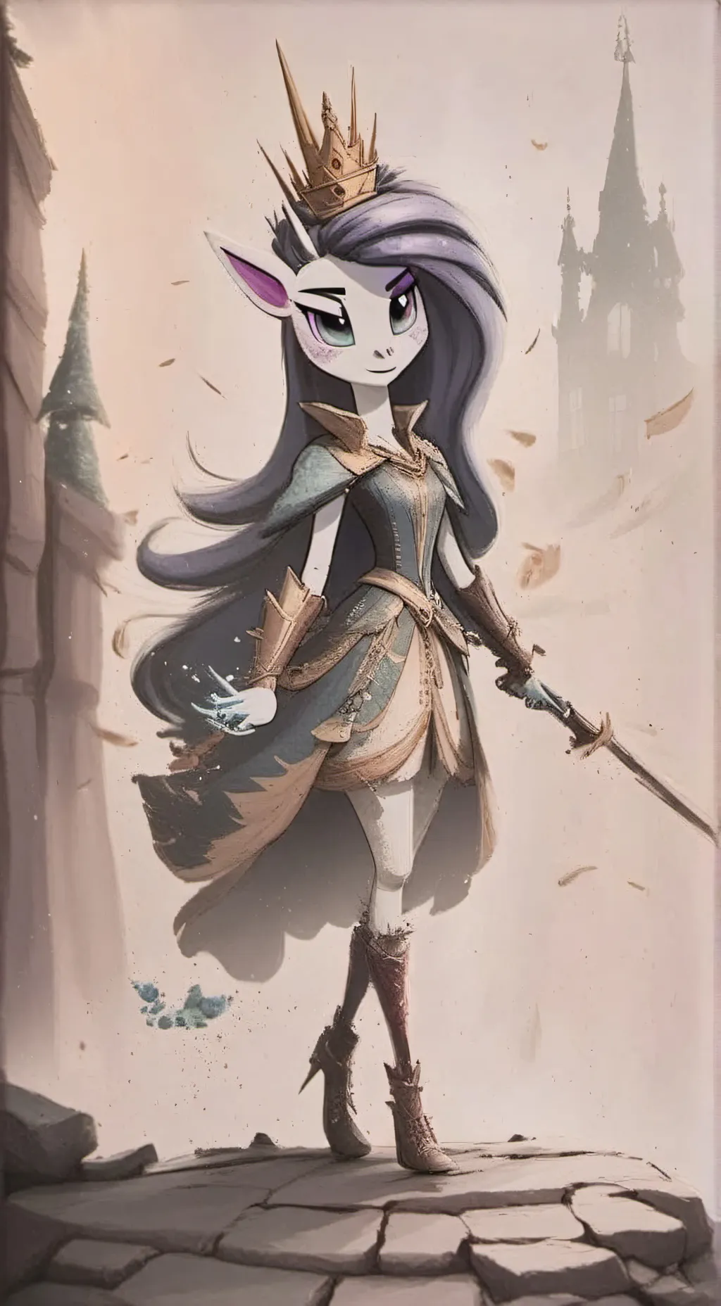 ai character: evil twilight  background