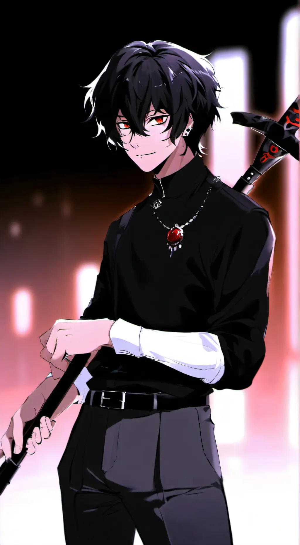 ai character: алик background