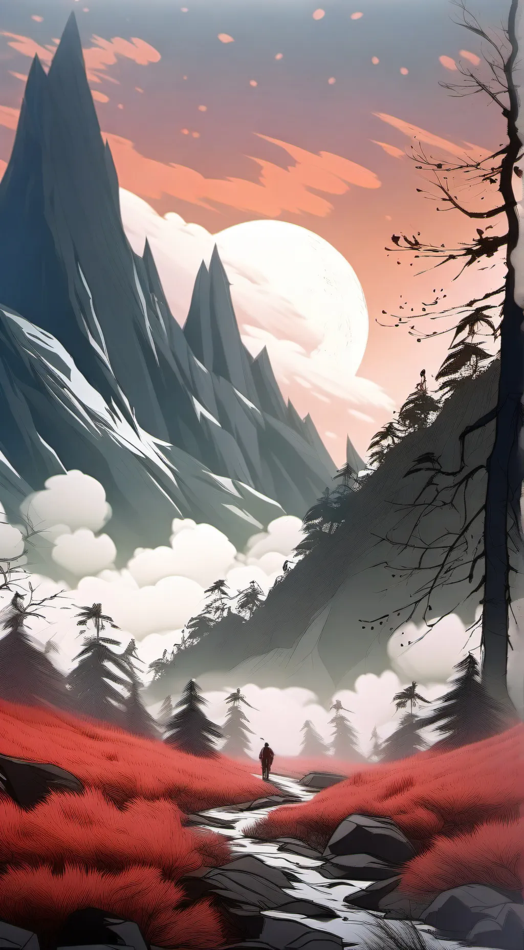 ai character: Wastelands background