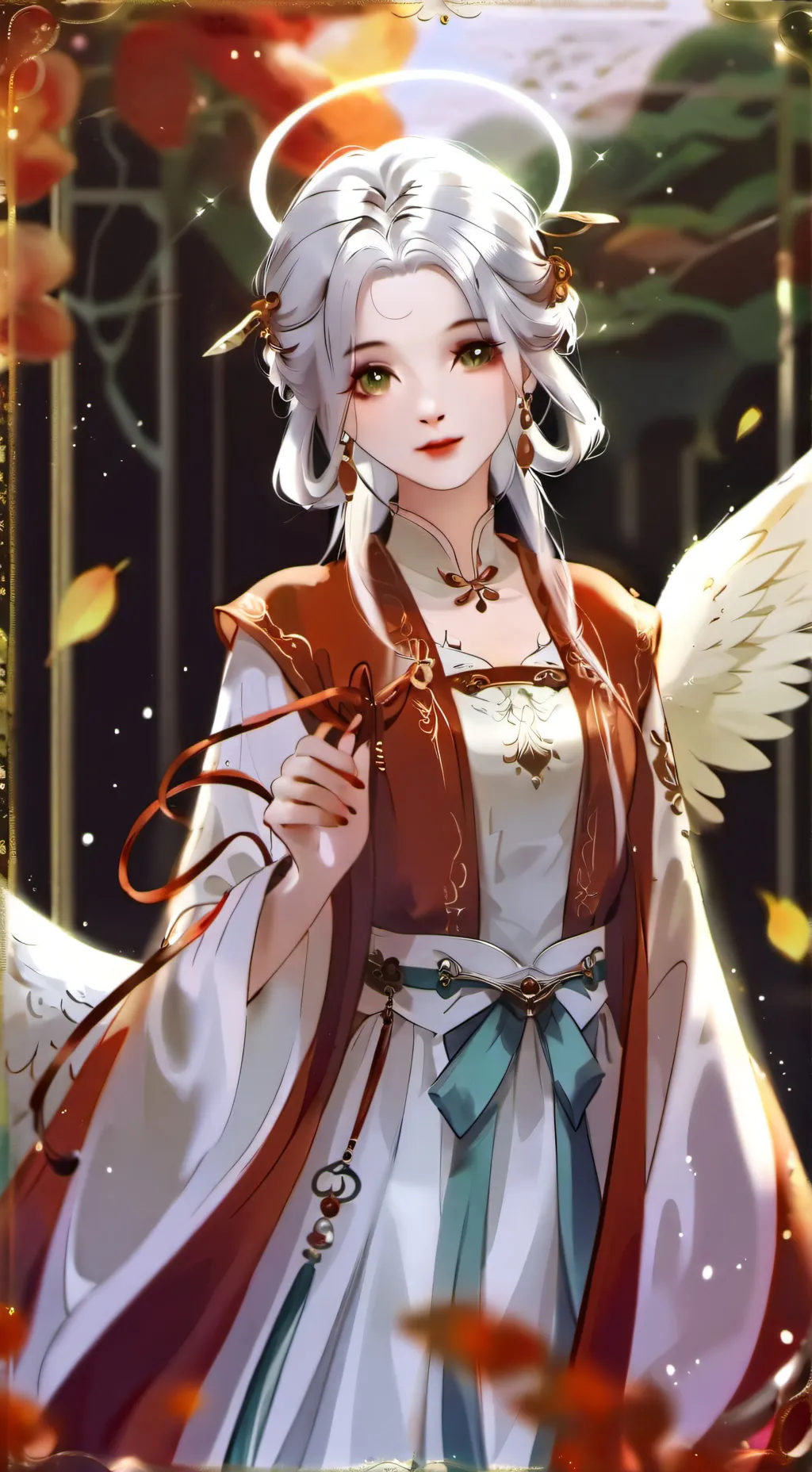 ai character: MysticFlour Cookie background