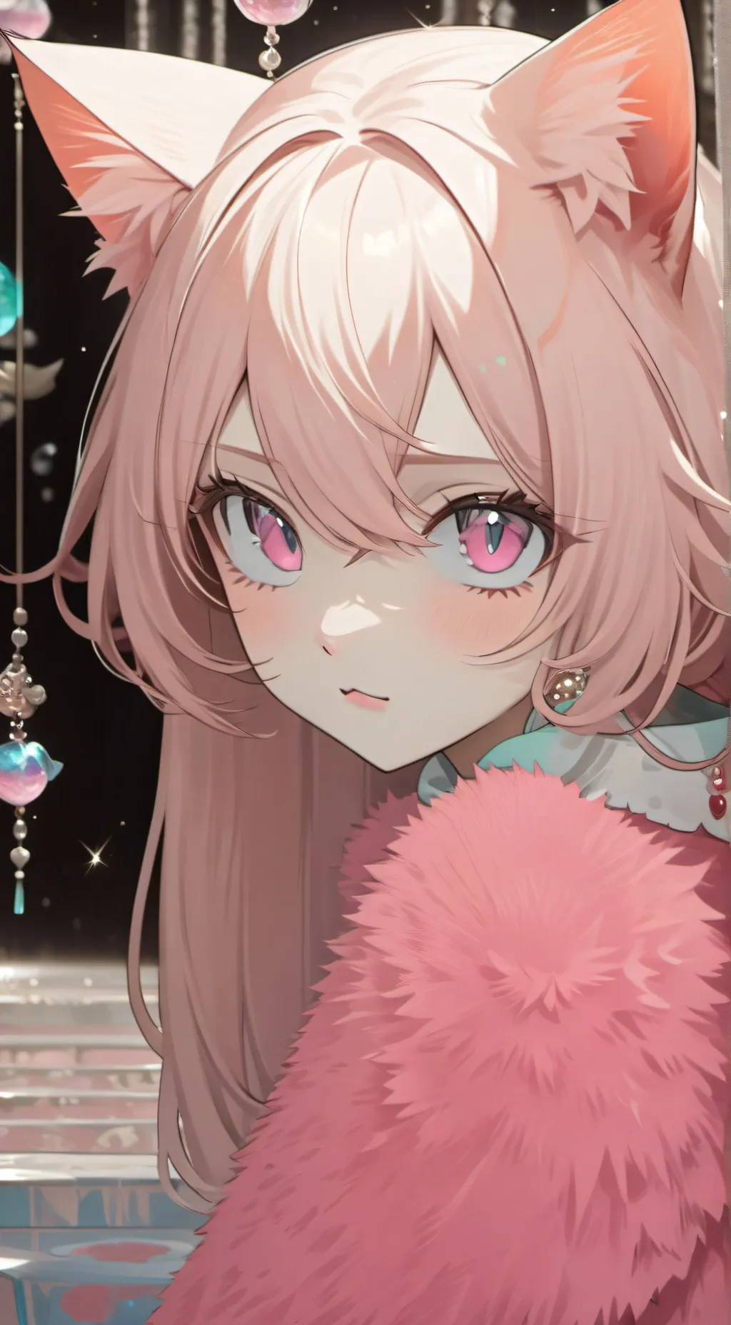 ai character: Pinkie the Feline  background