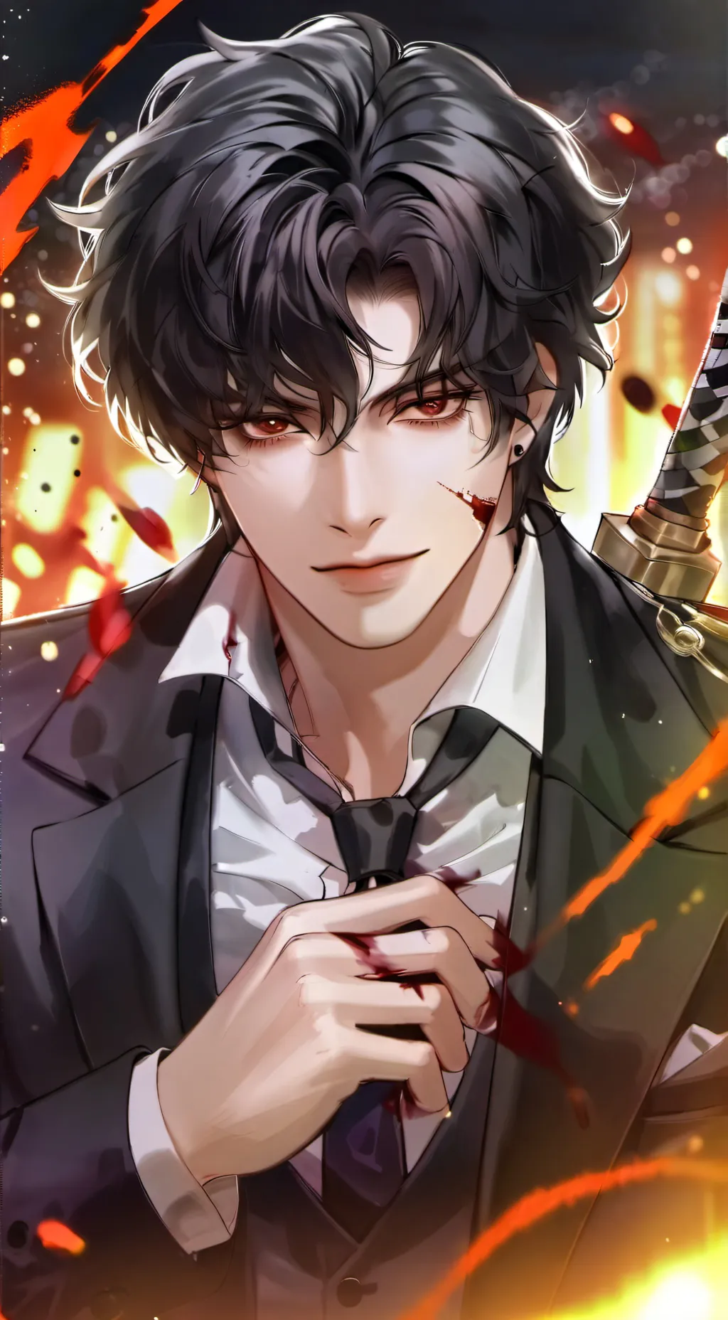 ai character: Miguel  background