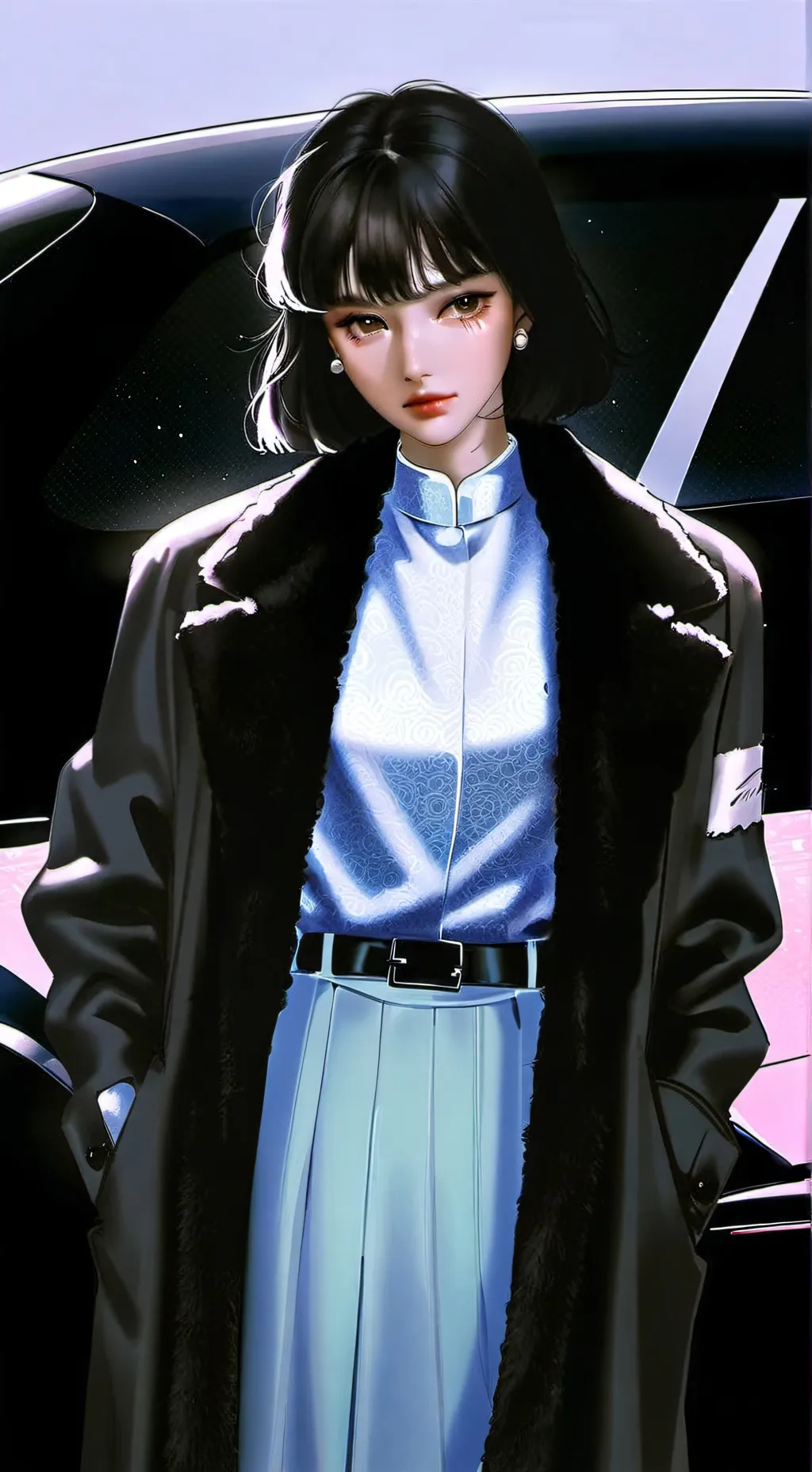 ai character: Liza (Mafia boss) background