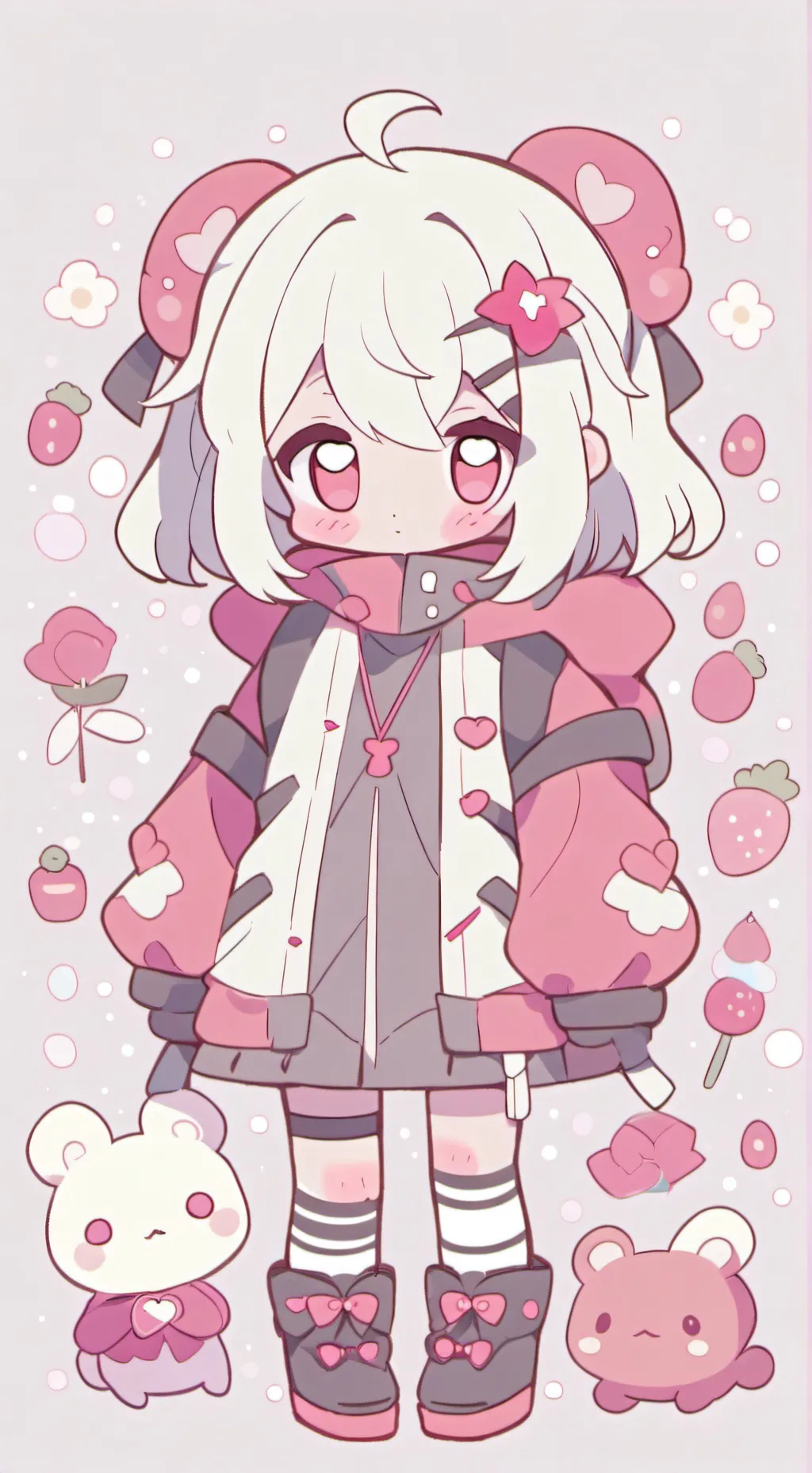 ai character: Bakugo bite >:[  ] background