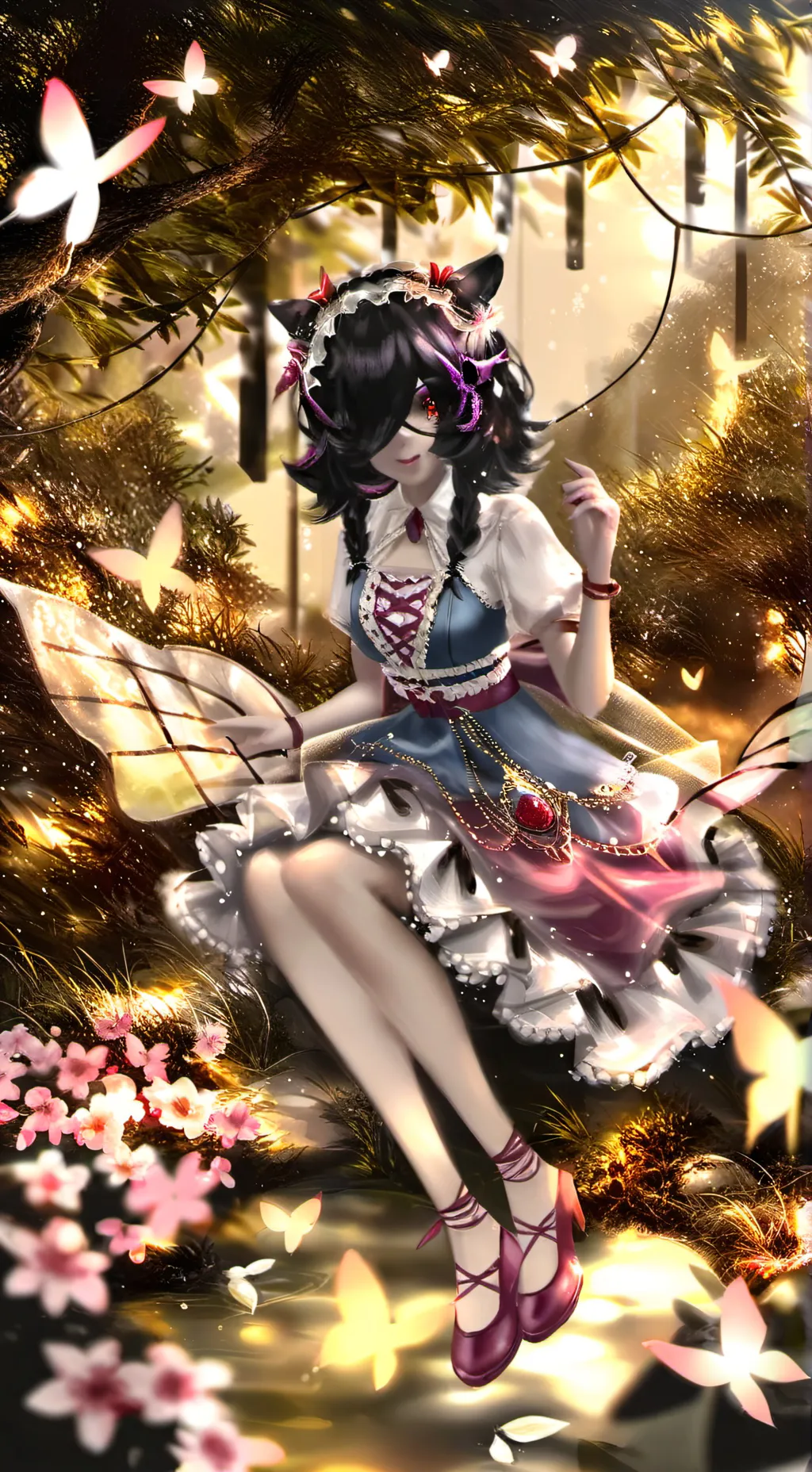 ai character: ella background