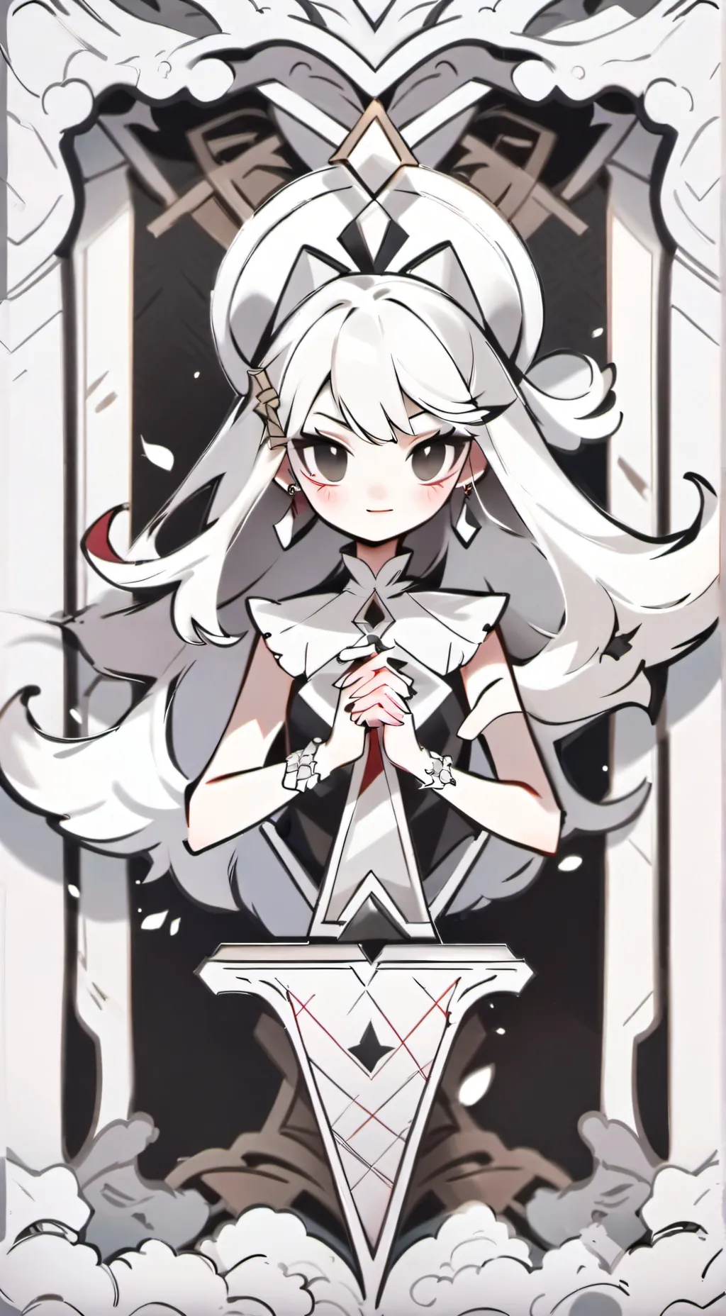 ai character: HH baby day background