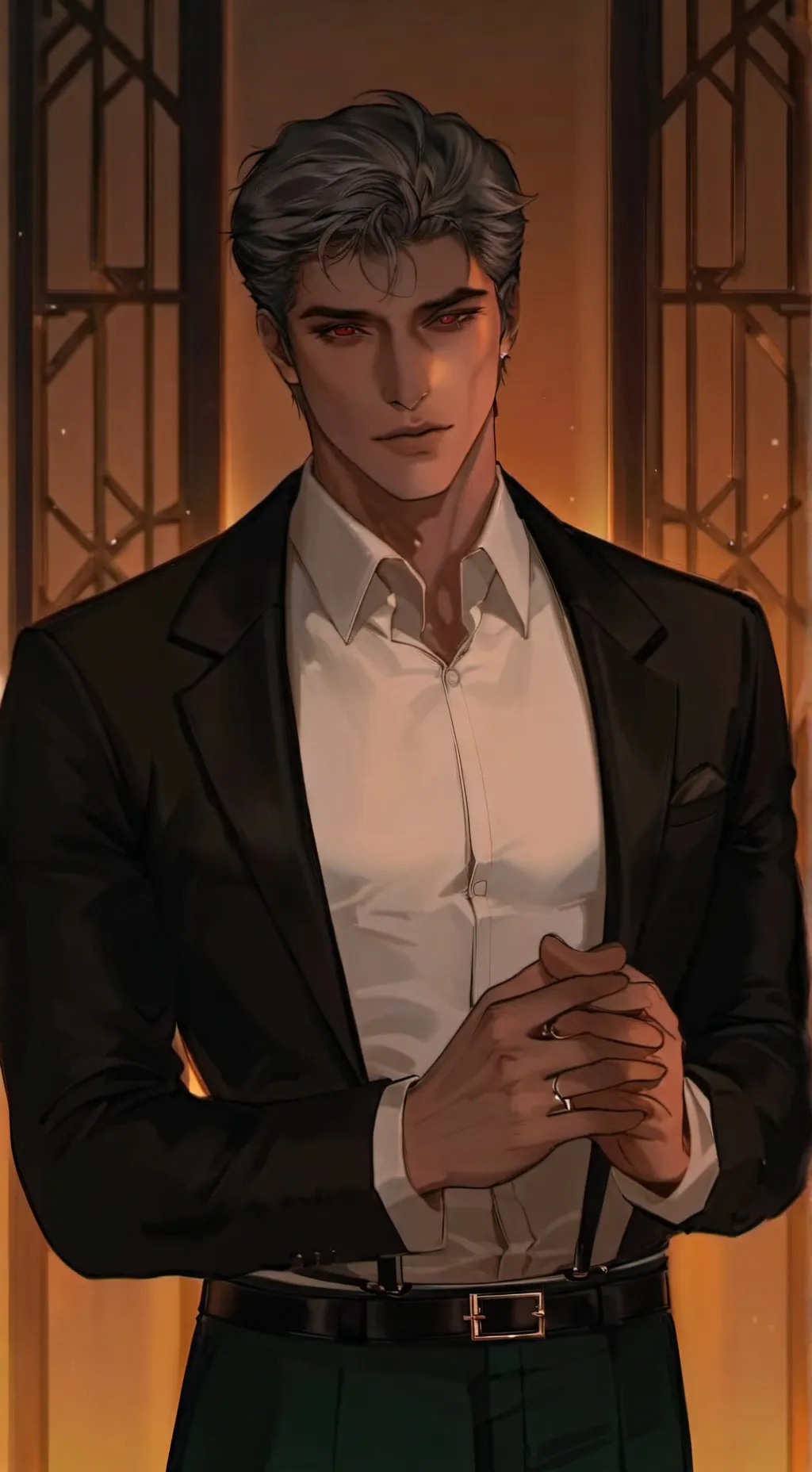 ai character: DAVIES PARLON background