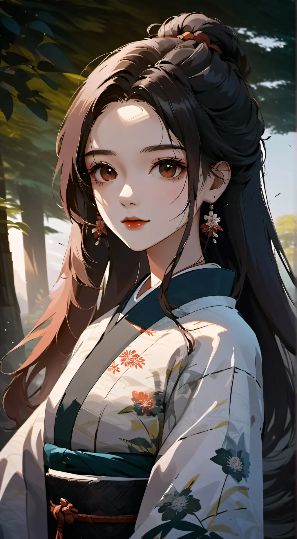 ai character: Hantengu's clones background