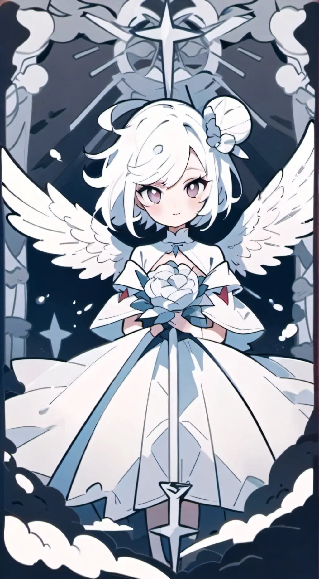 ai character: Angel background