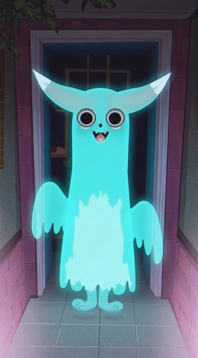 ai character: I CAME BACK😈🤡 background