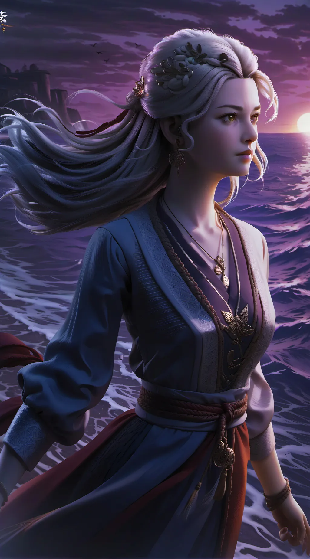 ai character: Aria background