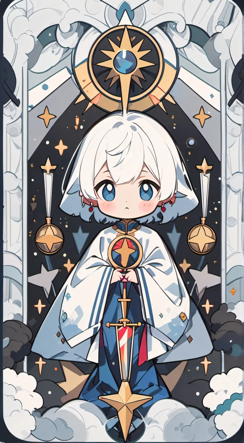 ai character: gojo background