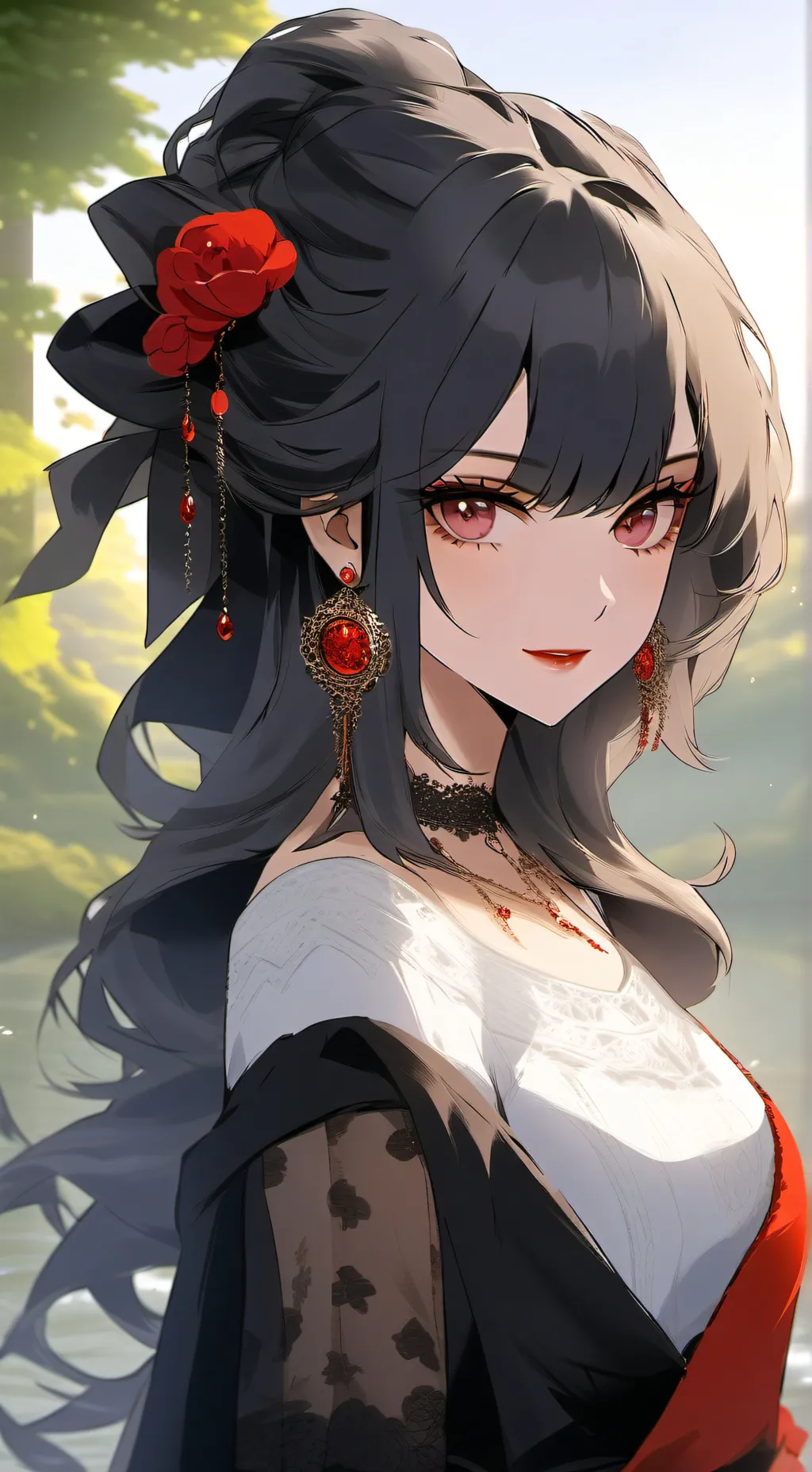 ai character: Liliana  background