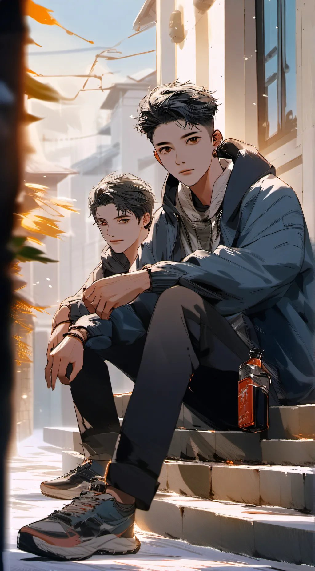 ai character: Alex and Alexander background