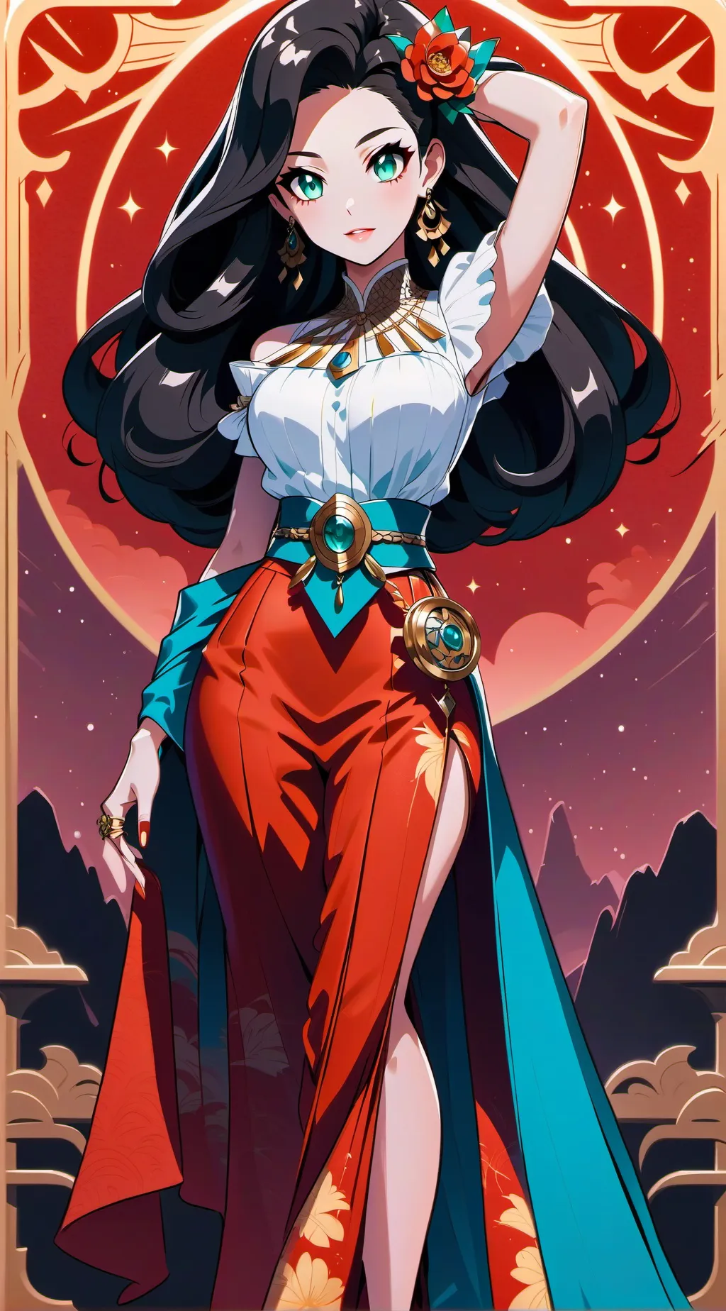 ai character: Brenda  background