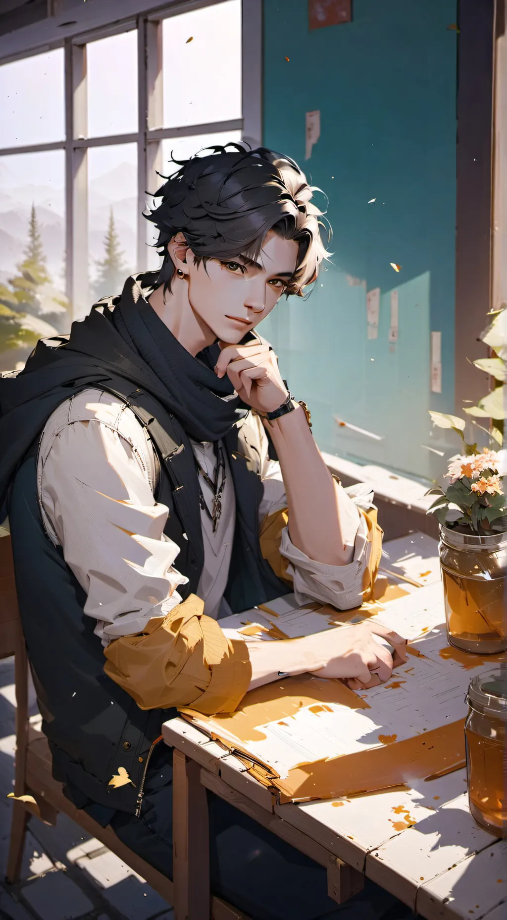 ai character: Toji background