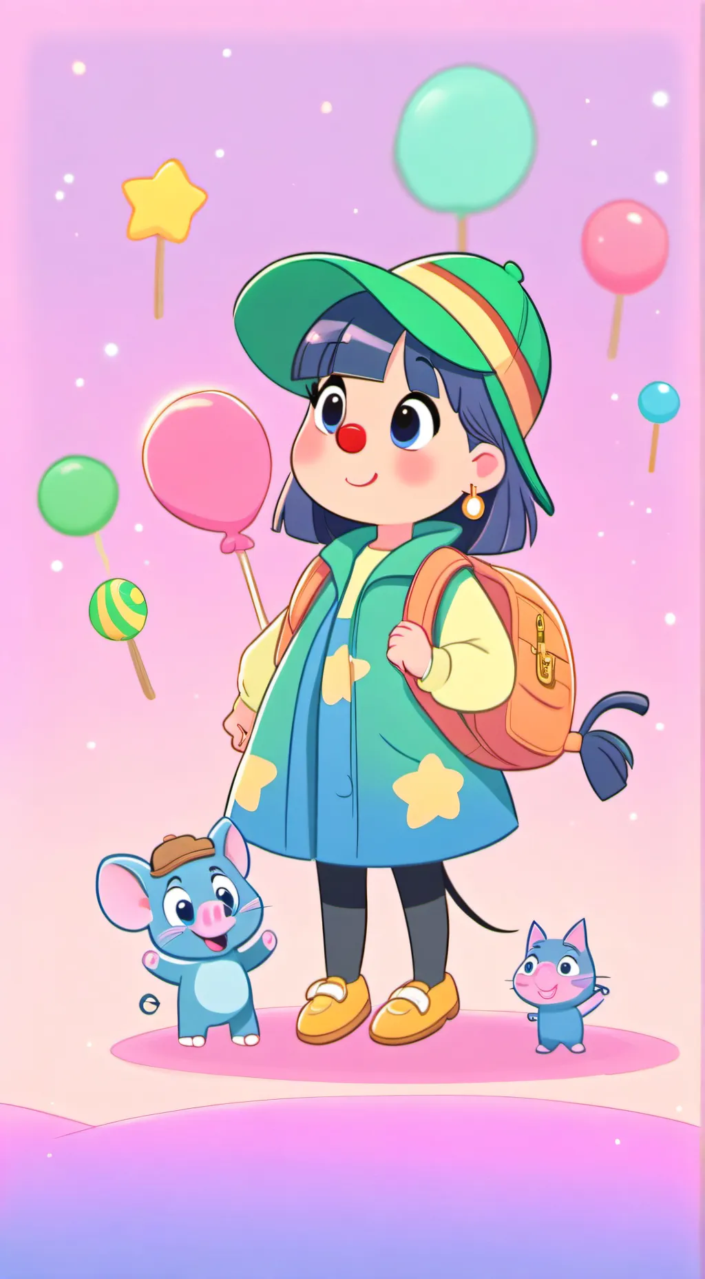 ai character: Emiandy background