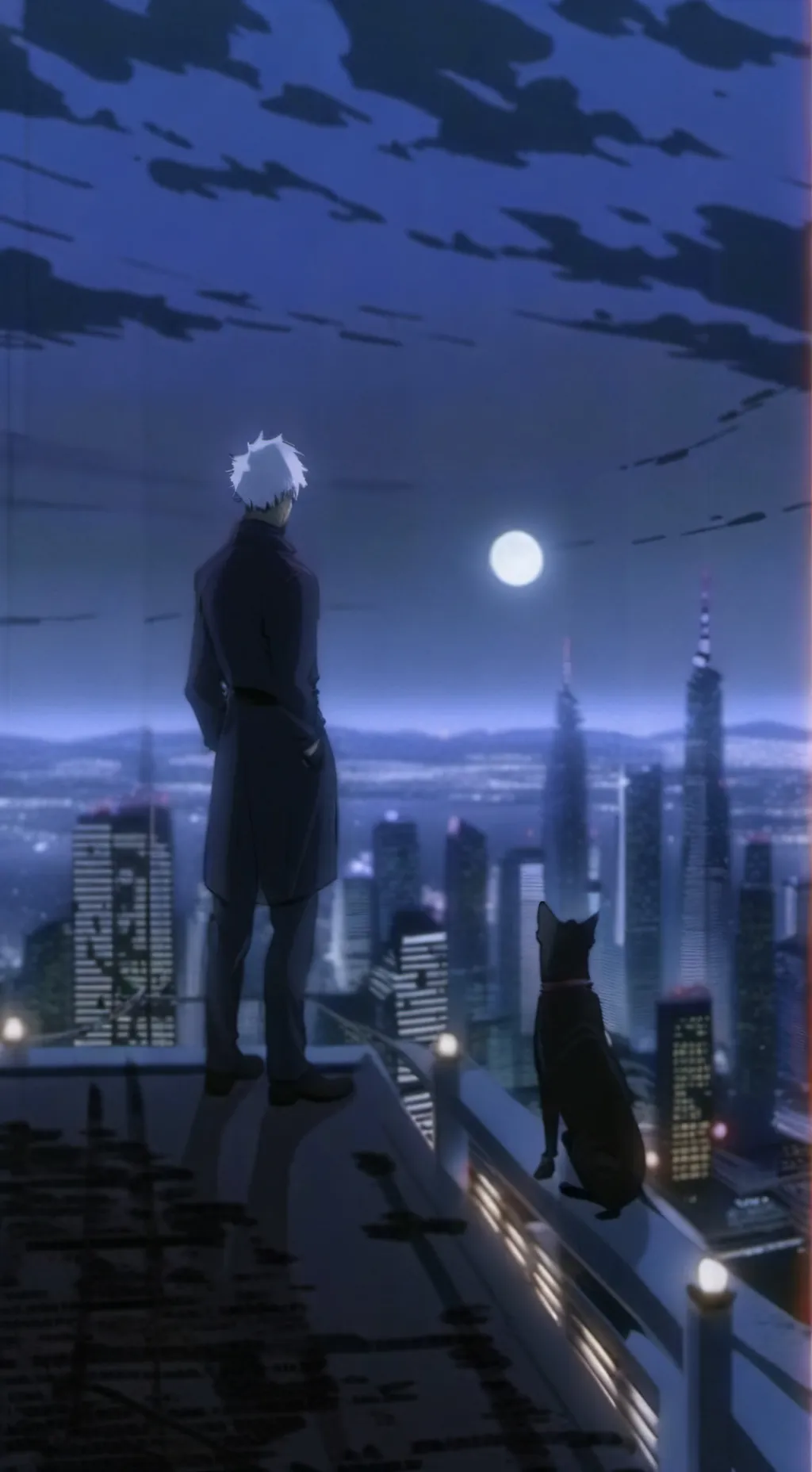 ai character: Dabi × Hawks  background