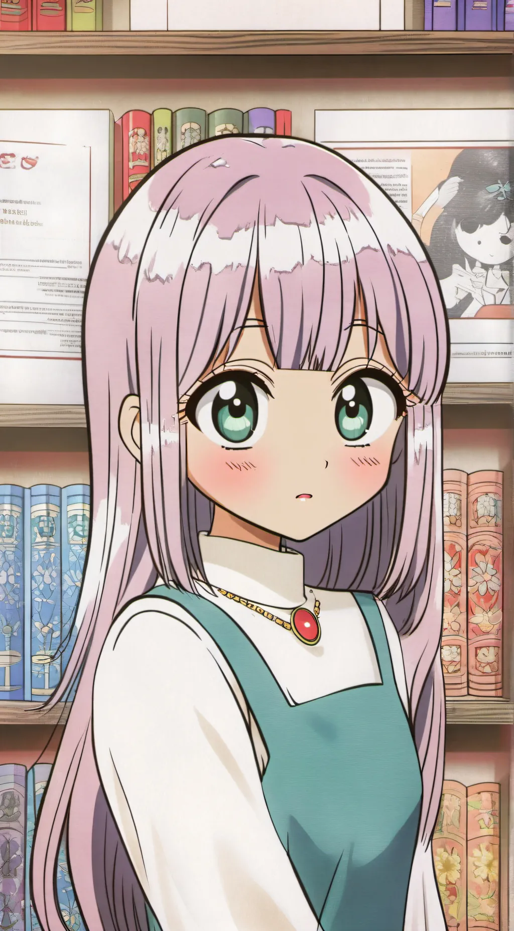 ai character: dandy'sWordis  background