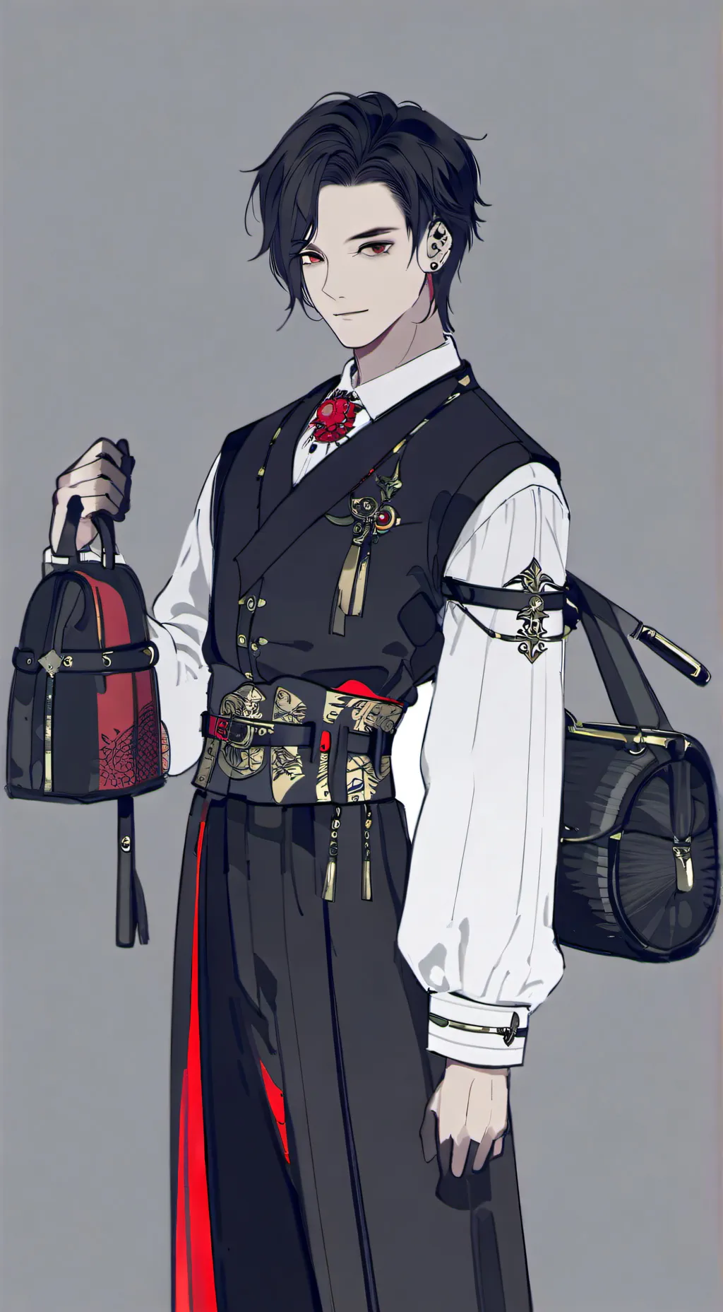 ai character: Cello background