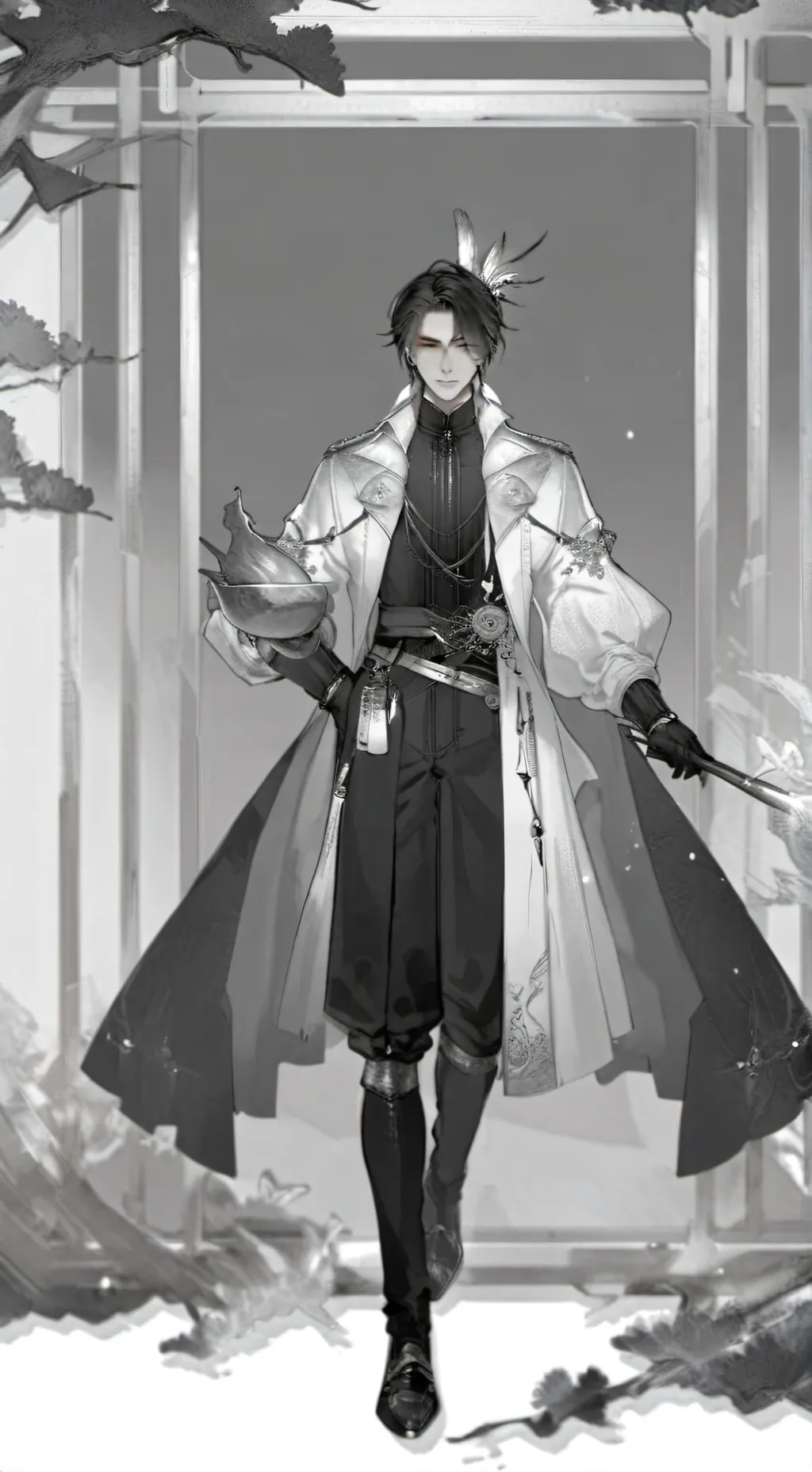 ai character: Oscar  background