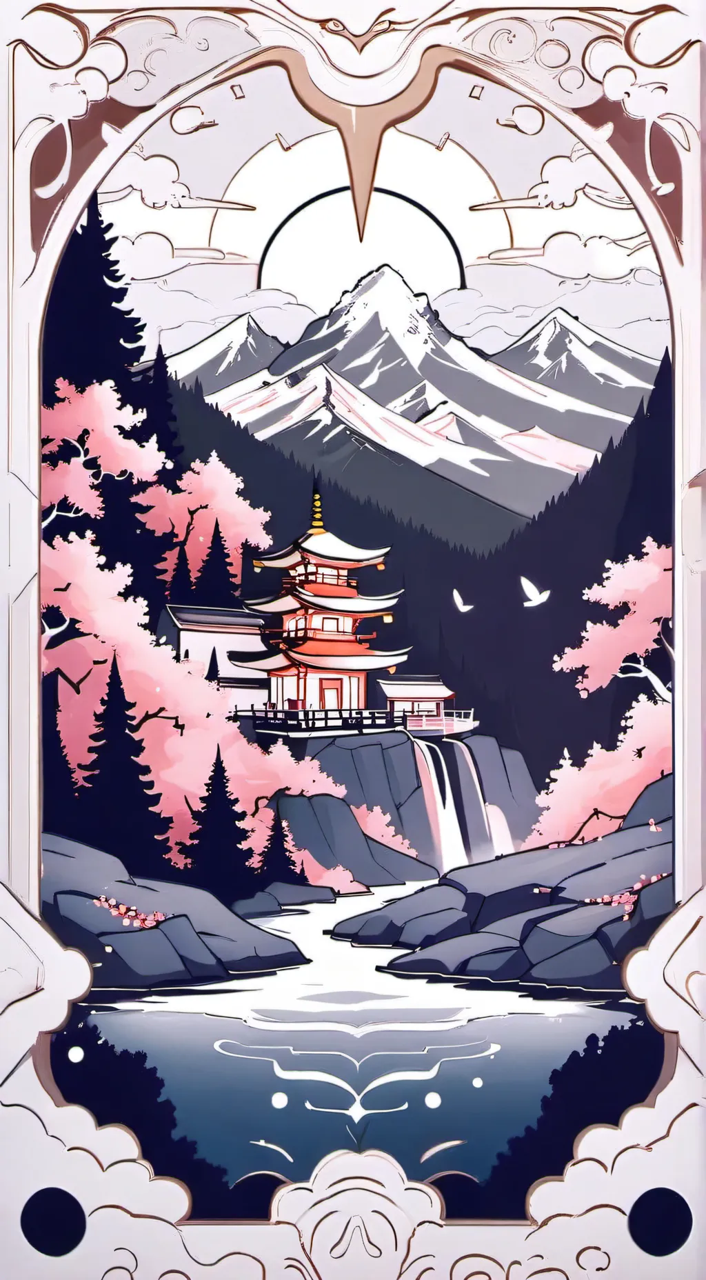 ai character: sprunki escuela  background