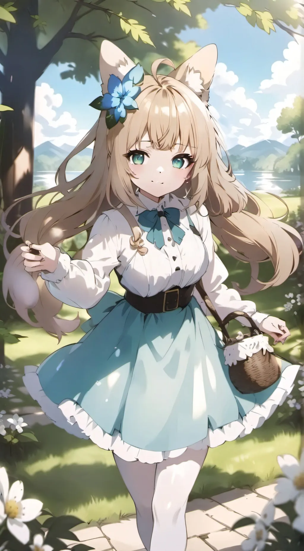 ai character: savannah  background