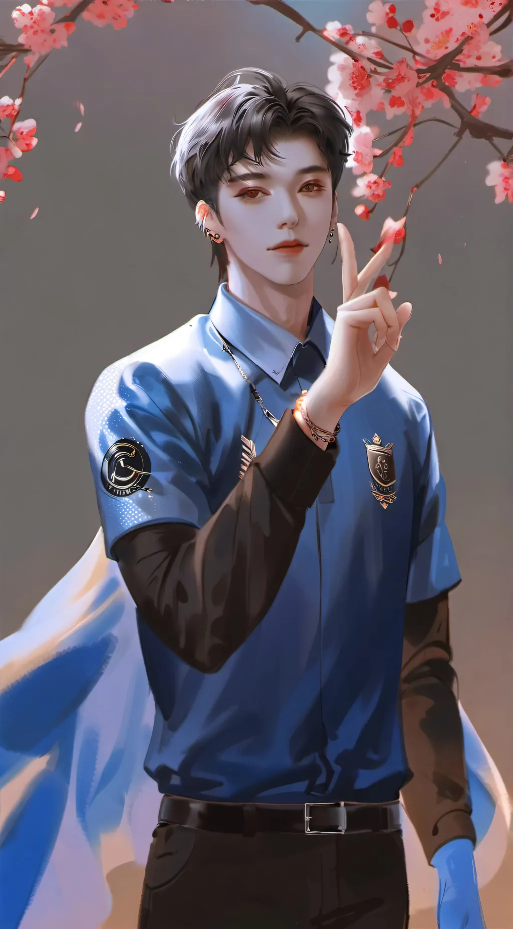 ai character: hugo background